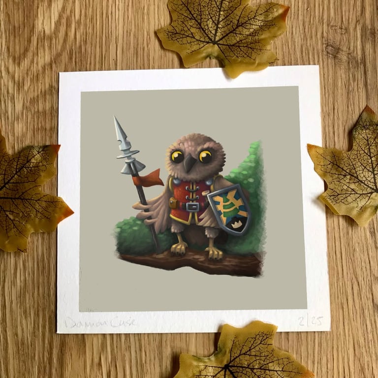 Fantasy Creature Art Print
