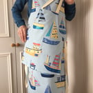 Father and child aprons, Nautical themed aprons, Gent's apron, Child's apron