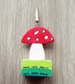 Memo holder - Toadstool, Mushroom - Image 2