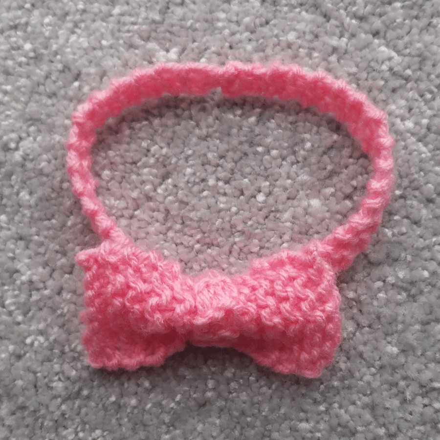 KNITTING PATTERN PDF Baby Bow Headband