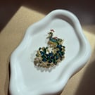 Peacock Brooch