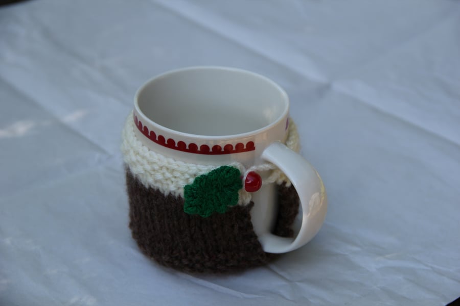 Christmas Pudding Mug Hug