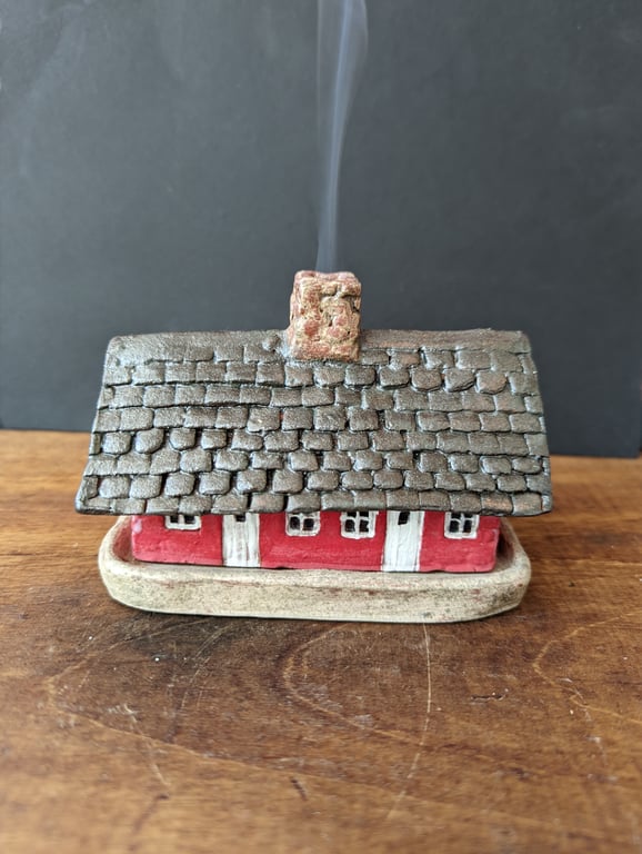  Cottage incense burner