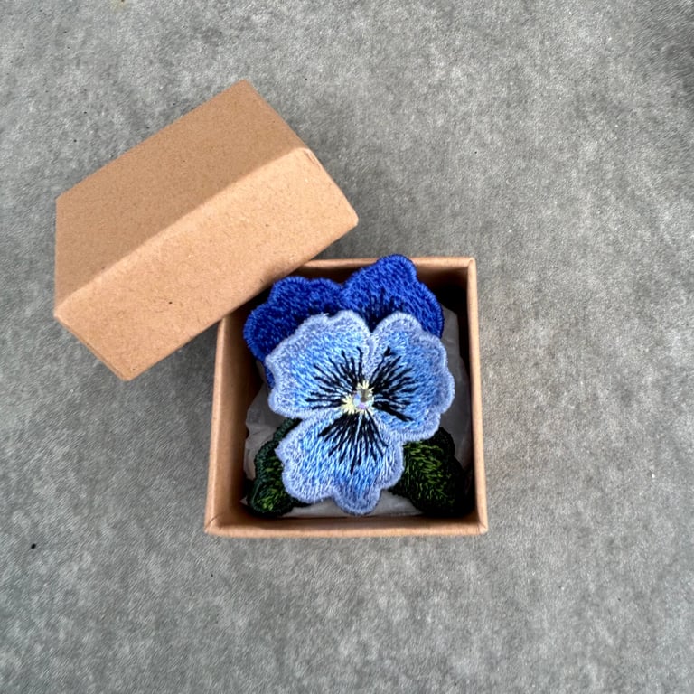 Pansy Brooch