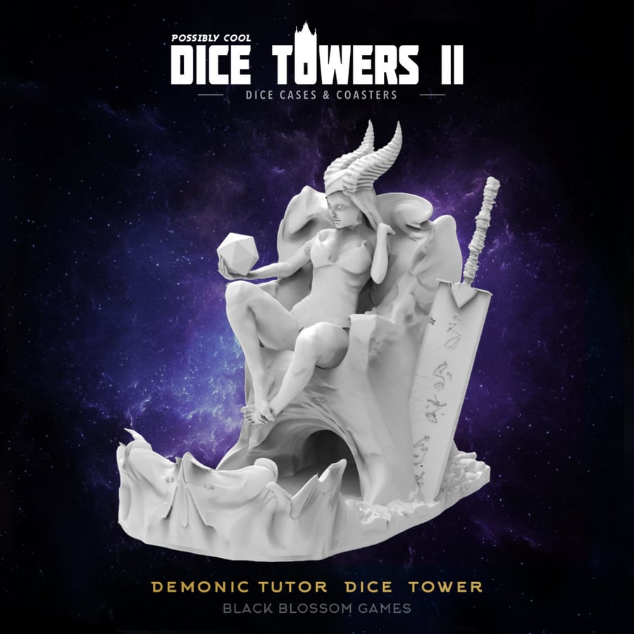 Possibly Cool Dice Towers II - Demonic Tutor - ... - Folksy