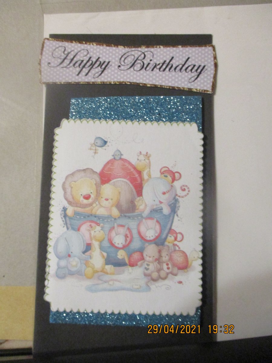 Happy Birthday Noahs Ark Card