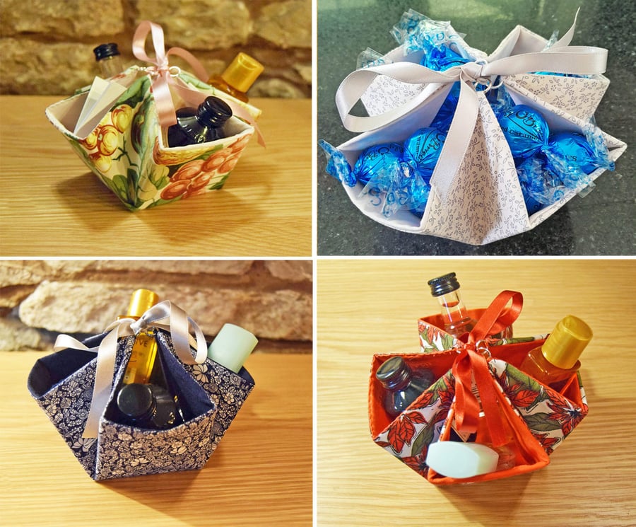 CHRISTMAS GIFT BOX BASKET Folksy