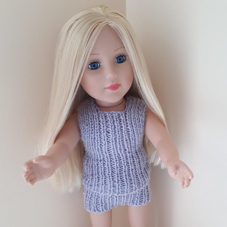 KNITTING PATTERN PDF Parma Violet Panties for Doll