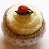 Cute Knitted Cupcake - *both reserved for Emma*