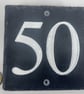 No. 50 House Number in Slate - Image 2