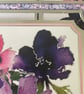 Glorious pink and purple poppies On your Birthday card - Image 5