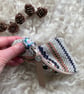 Woolly Wallet - Caramel. Handwoven in Wales - Image 3