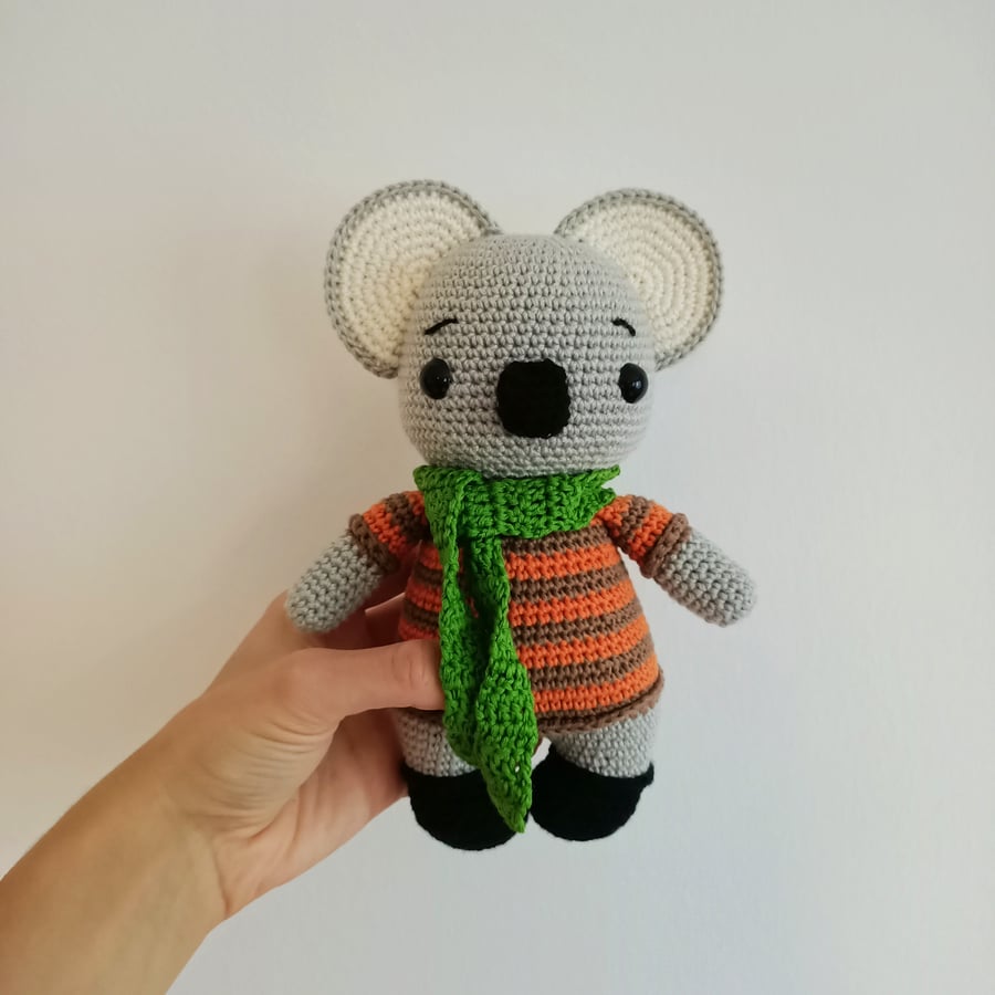 Handmade Crochet Koala Soft Toy