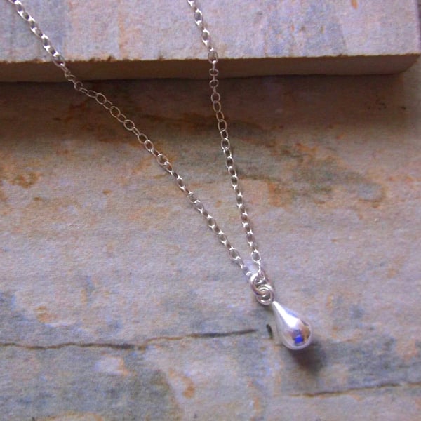 Sterling Silver Little Teardrop