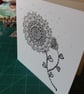 Open exotic flower card - Image 4