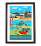 Shoreham travel poster print by Susie West - Image 2