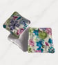 Reusable Face Wipes.  Summery Floral Fabric 