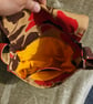 Sturdy fully lined cross body flowered bag - Image 3