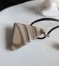 Handcrafted Stone Pendant with 44cm Rope Necklace - Image 3