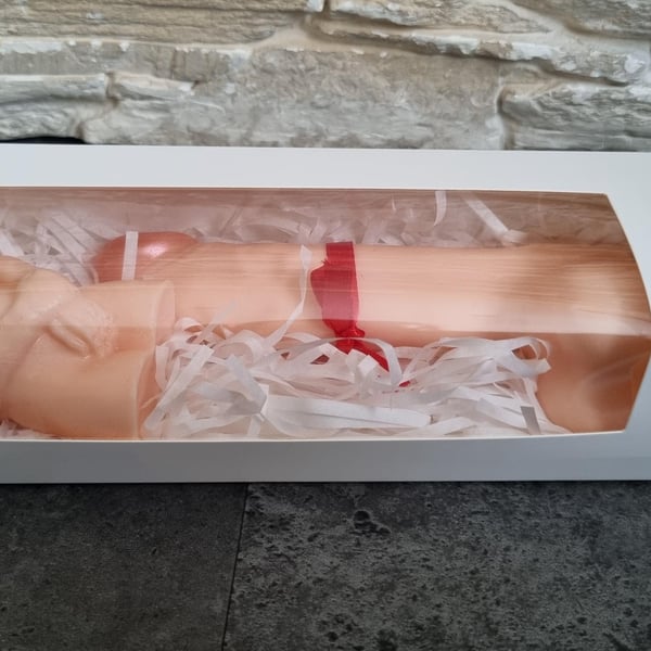 Soap willy penis and man