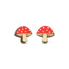 Toadstool Earrings