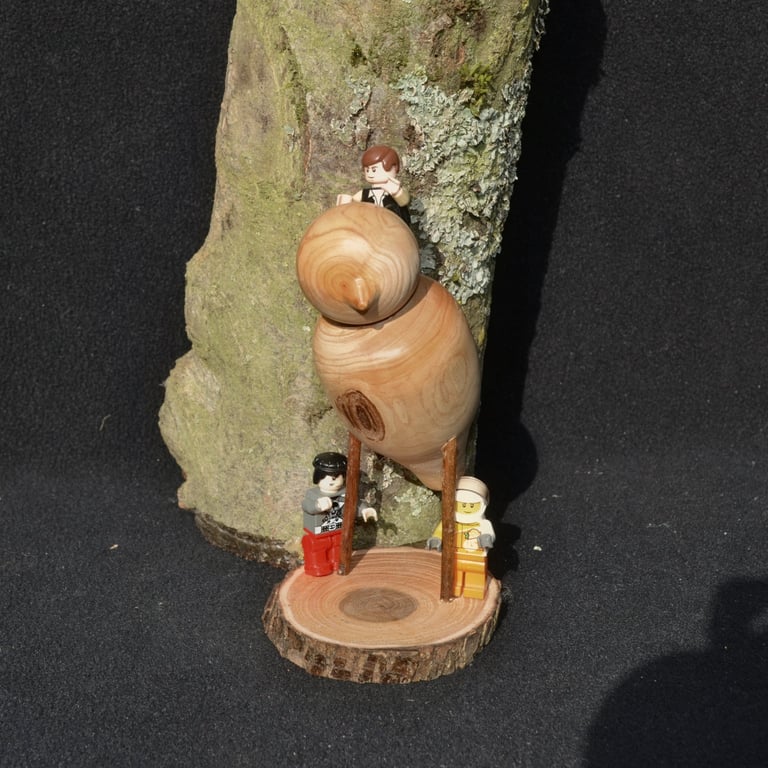 Rustic Wooden Bird – Inspired by the robin.