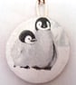  Handmade Penguins Christmas Wall Decoration. - Image 6