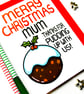 Funny Mum Christmas Card, Mum Christmas Pudding Card From Children  - Image 7