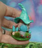 Tiny Wildwood Spryte House OOAK Sculpt by Ann Galvin - Image 5