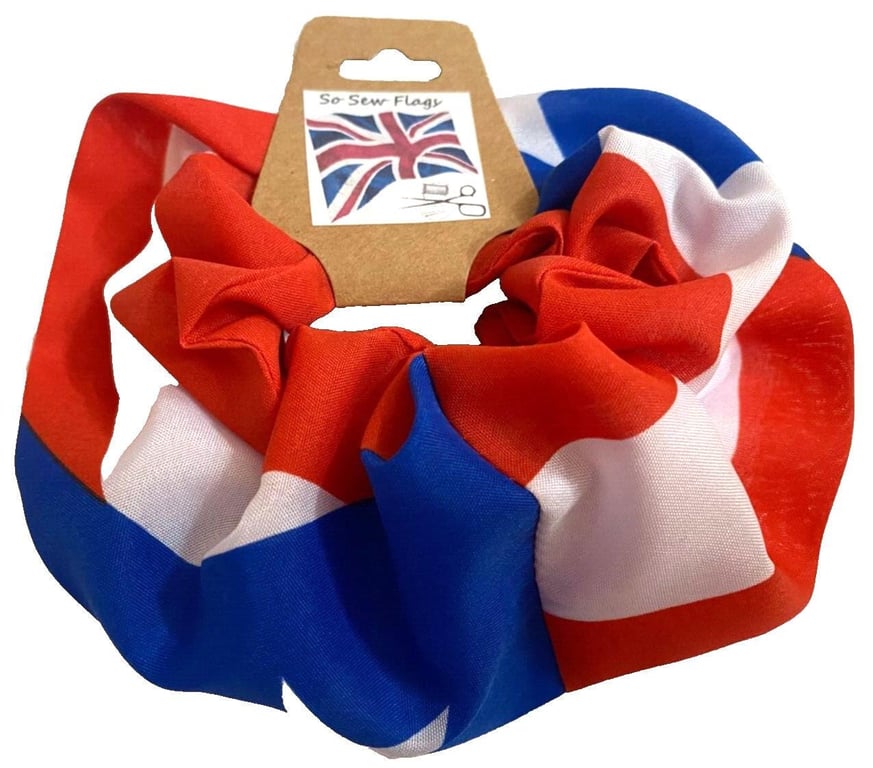 Puerto Rico Flag Hair Scrunchie Scrunchies Accessory Band Elastic