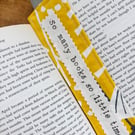 Handmade Fabric Bookmark