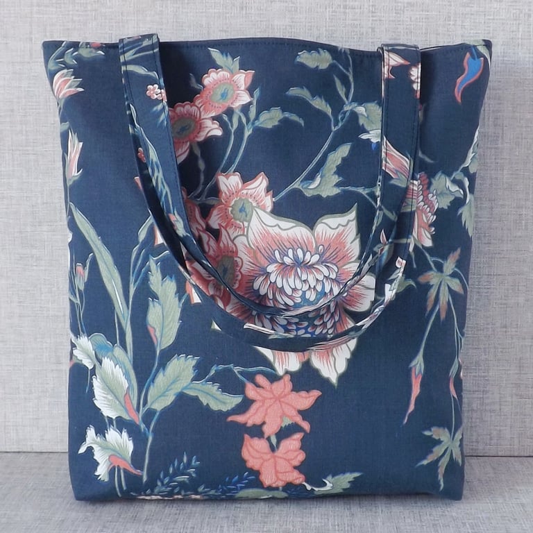 Tote bag, shopping bag, floral. Second