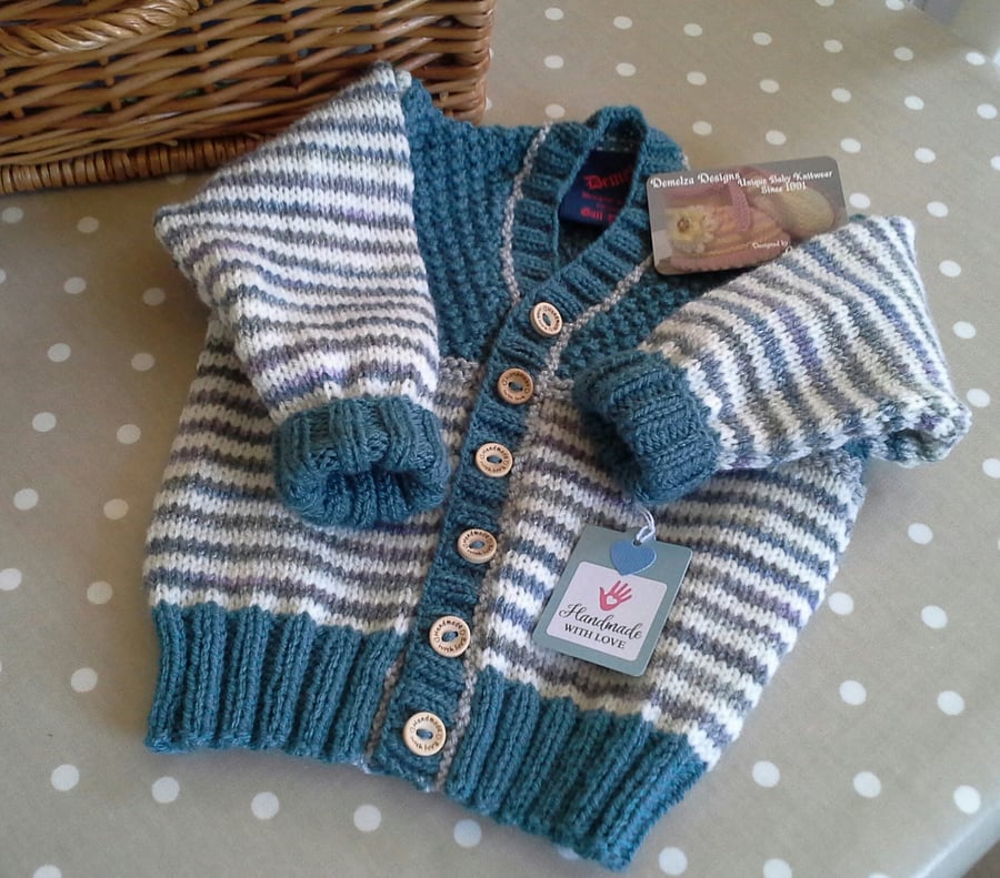Boys Knitted Cardigan  2 year size