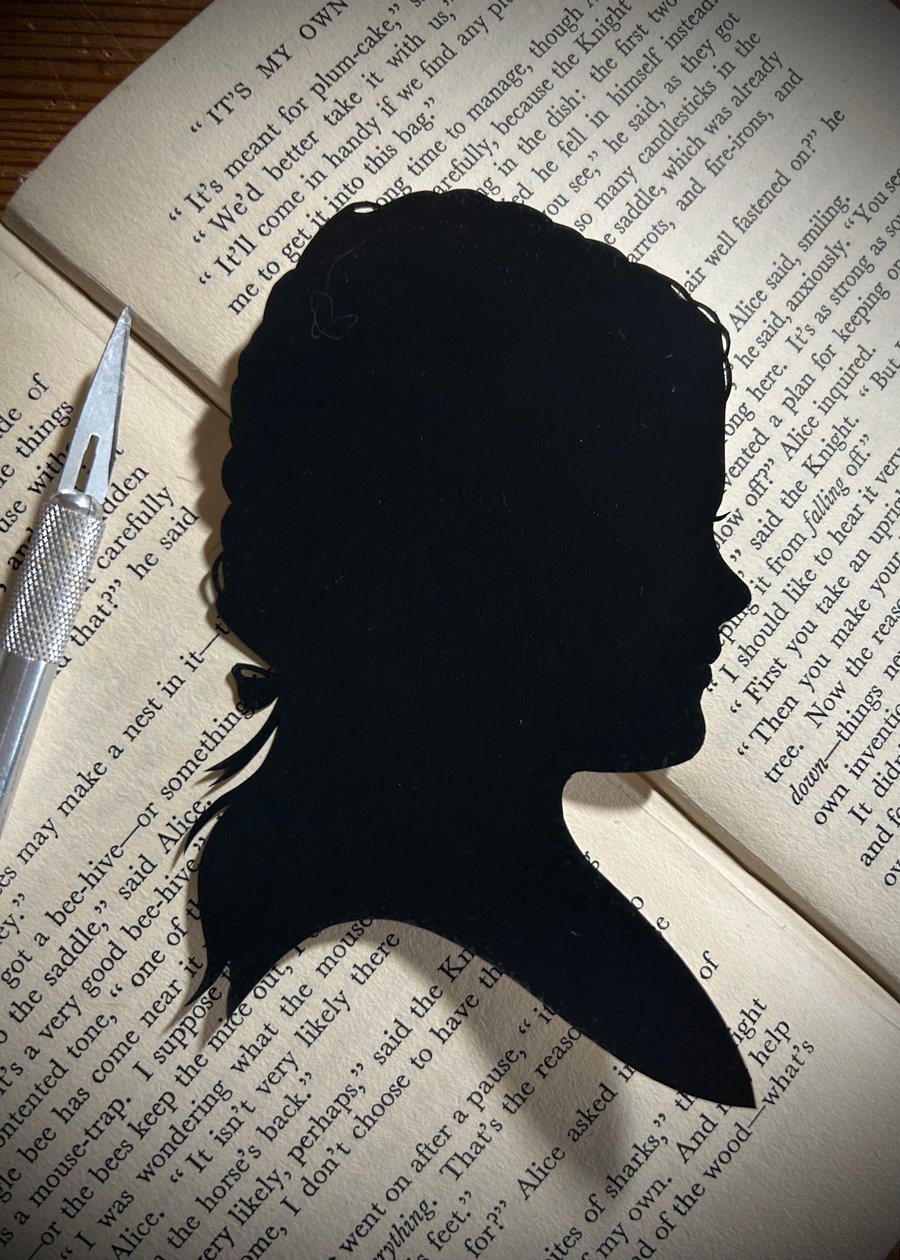 Paper Panda Papercut Silhouette