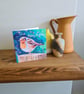 Robin bird painting printed birthday card - Image 3
