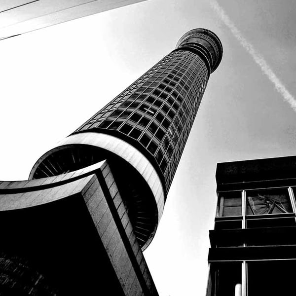 BT Post Office Tower Fitzrovia London England Photograph Print