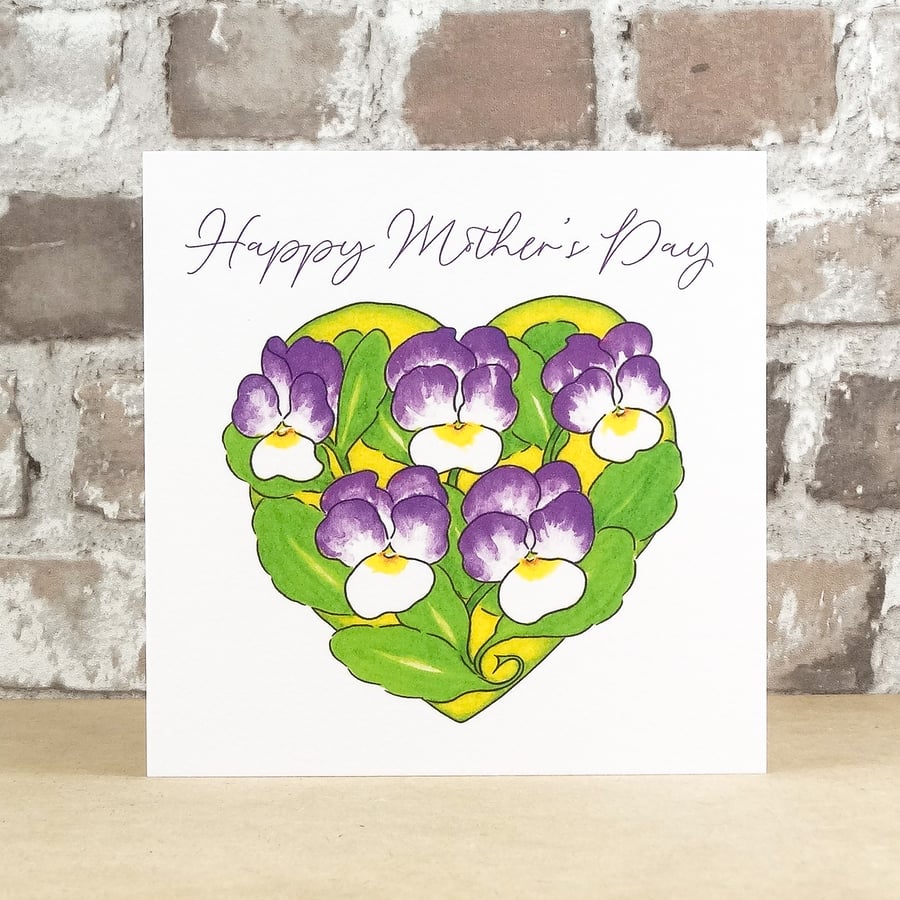 Mother's Day Card Viola's