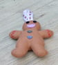 Festive Felt Gingerbread Man Hanging Christmas Tree Decoration - Image 4
