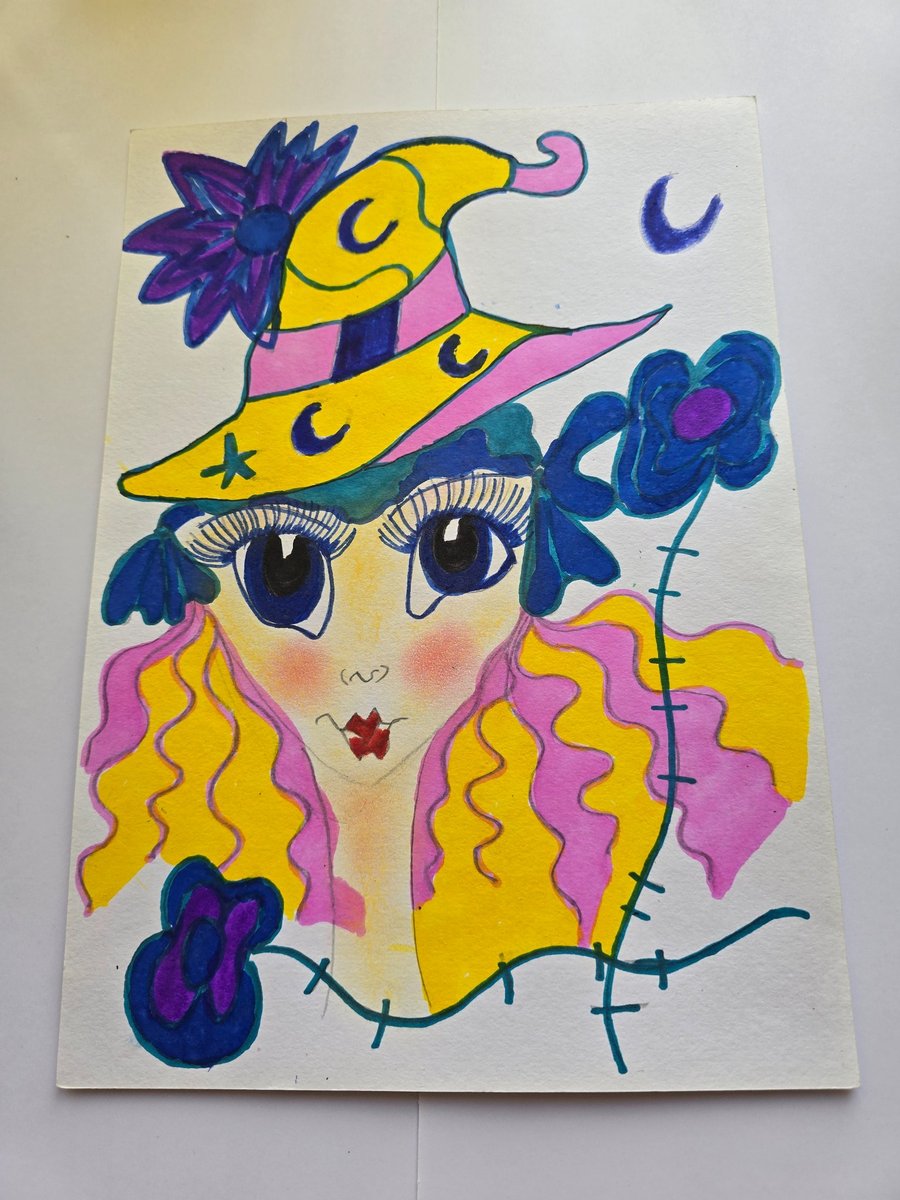 Fairy Witch Drawing 