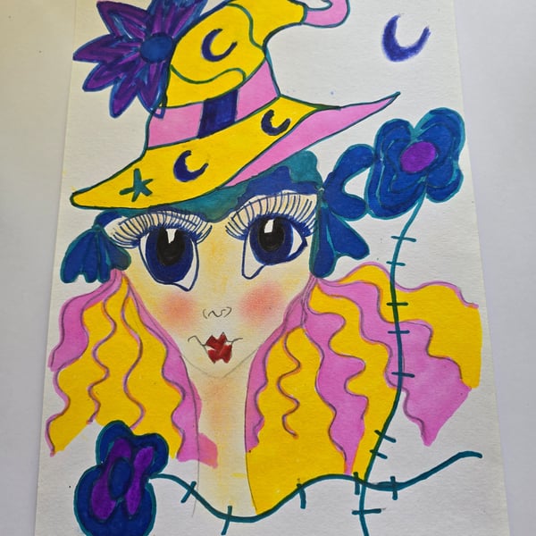 Fairy Witch Drawing 