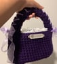 Crochet purse 