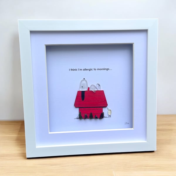 Original and unique - Snoopy "I think I'm allergic…"