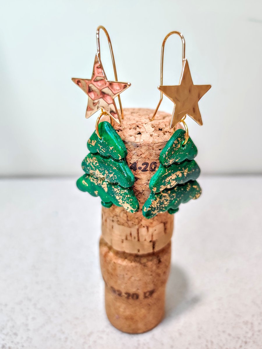 Christmas tree star hook made to order dangles