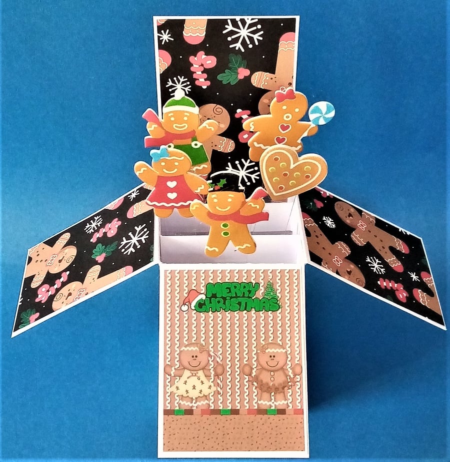 Christmas Cards with Gingerbread Men