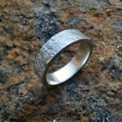 Rugged Sterling Silver Men's Ring