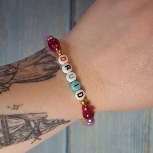 Druid beaded bracelet
