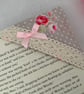 Fabric Corner Bookmark, Page Marker, Readers Gift, Teachers Gift, Bookworm - Image 1