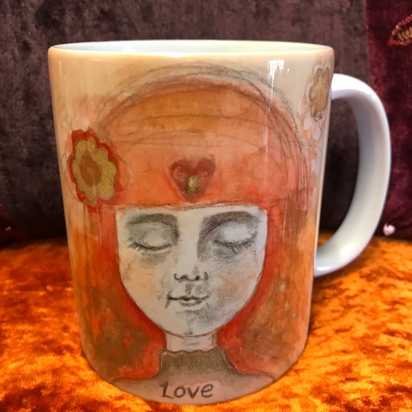 Mug of my painting "Love"