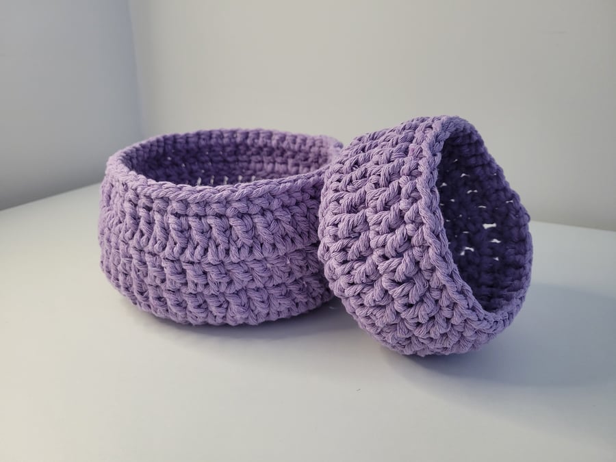 Crochet Bowl Basket