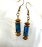 Apatite & Bronze Earrings - Image 3